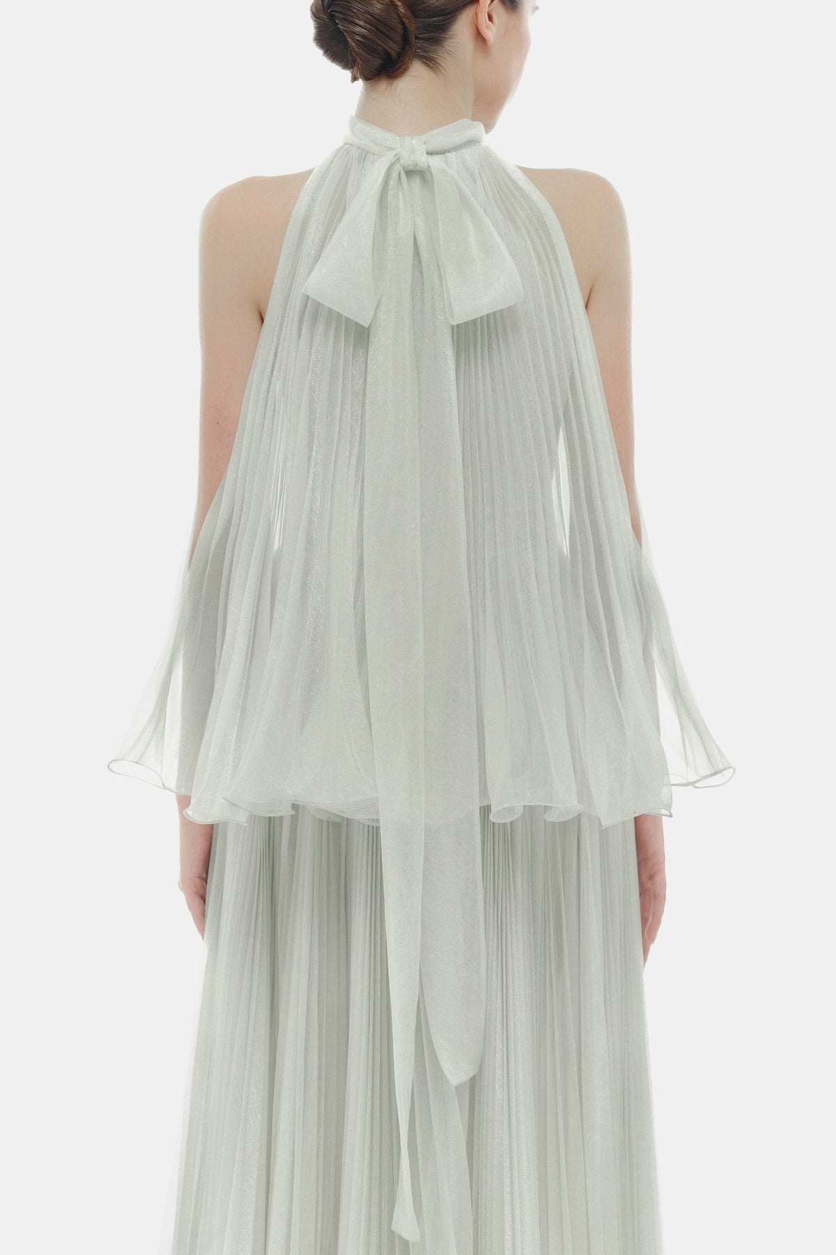 Mint Pleated Dress by Montsand