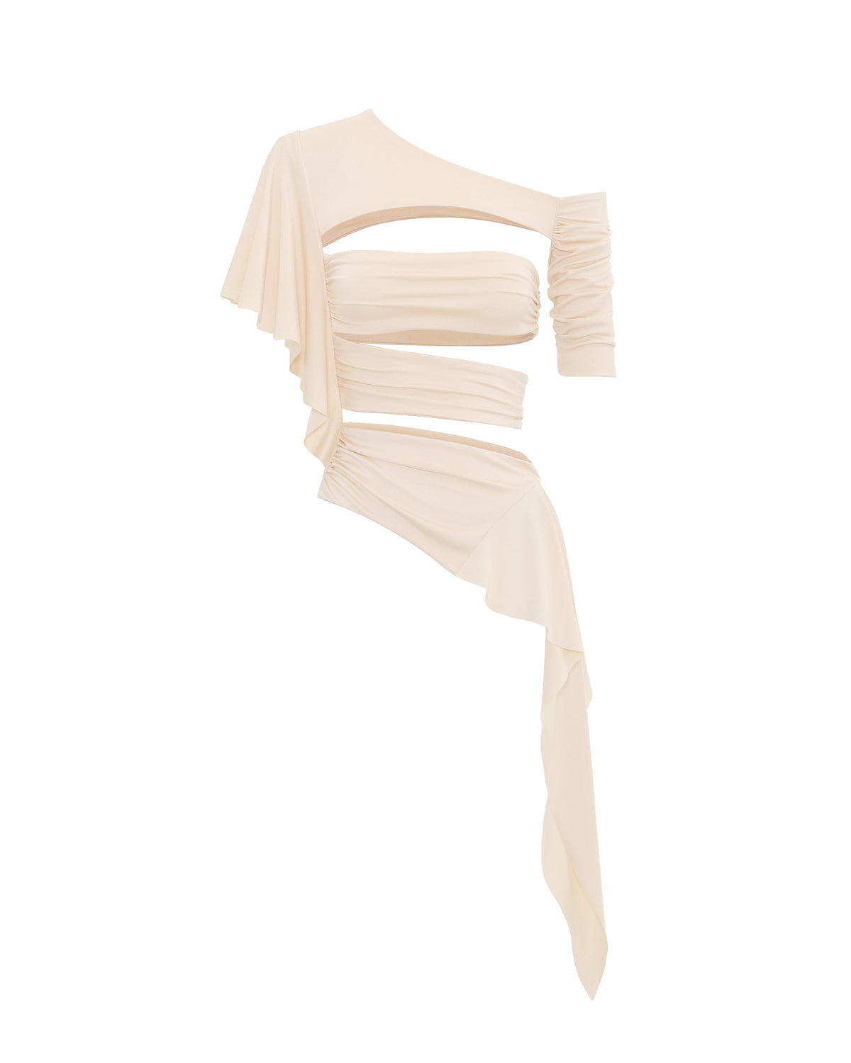 NADINE TOP (BEIGE) by BUPBES
