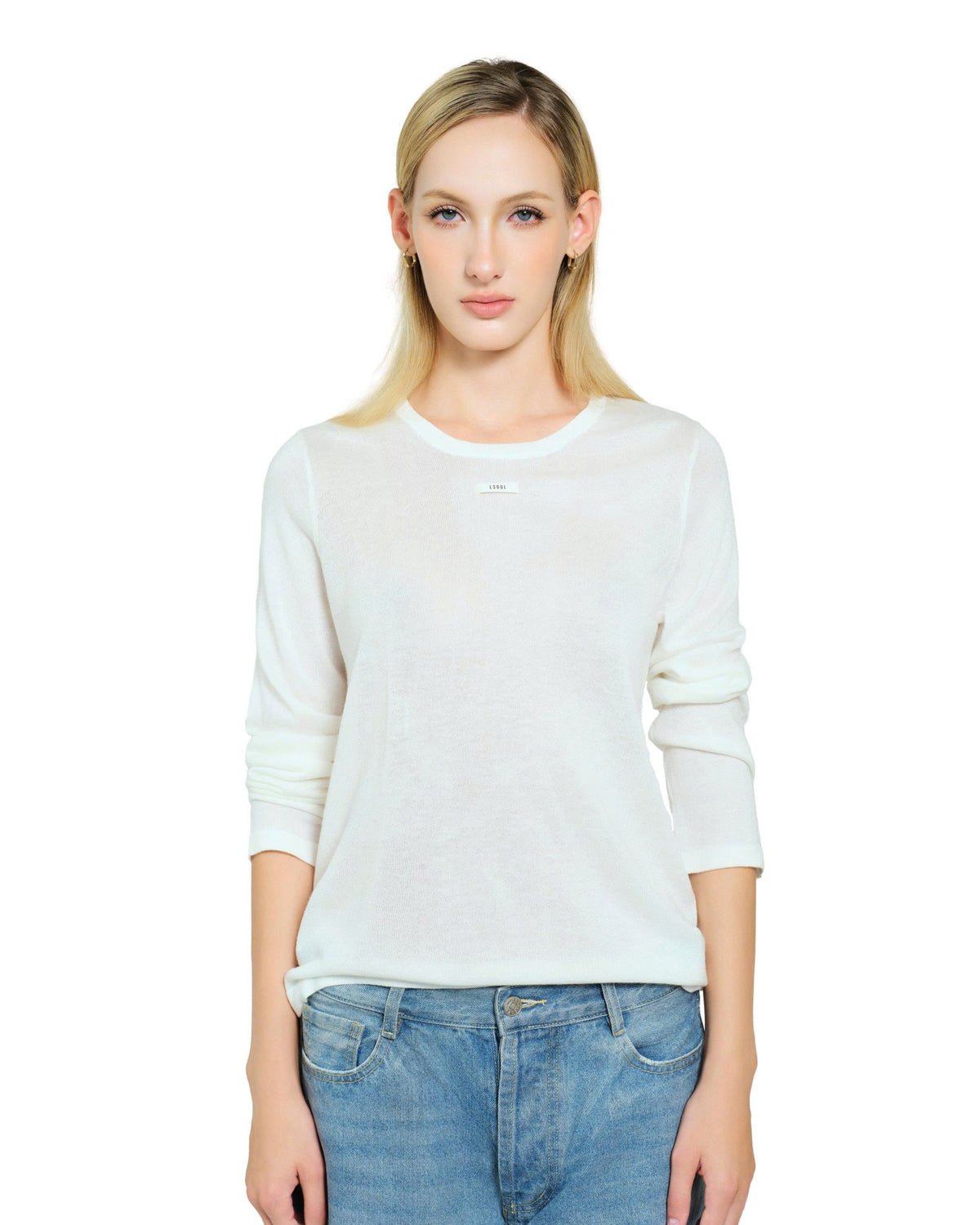 Poup Top (White) by LSOUL