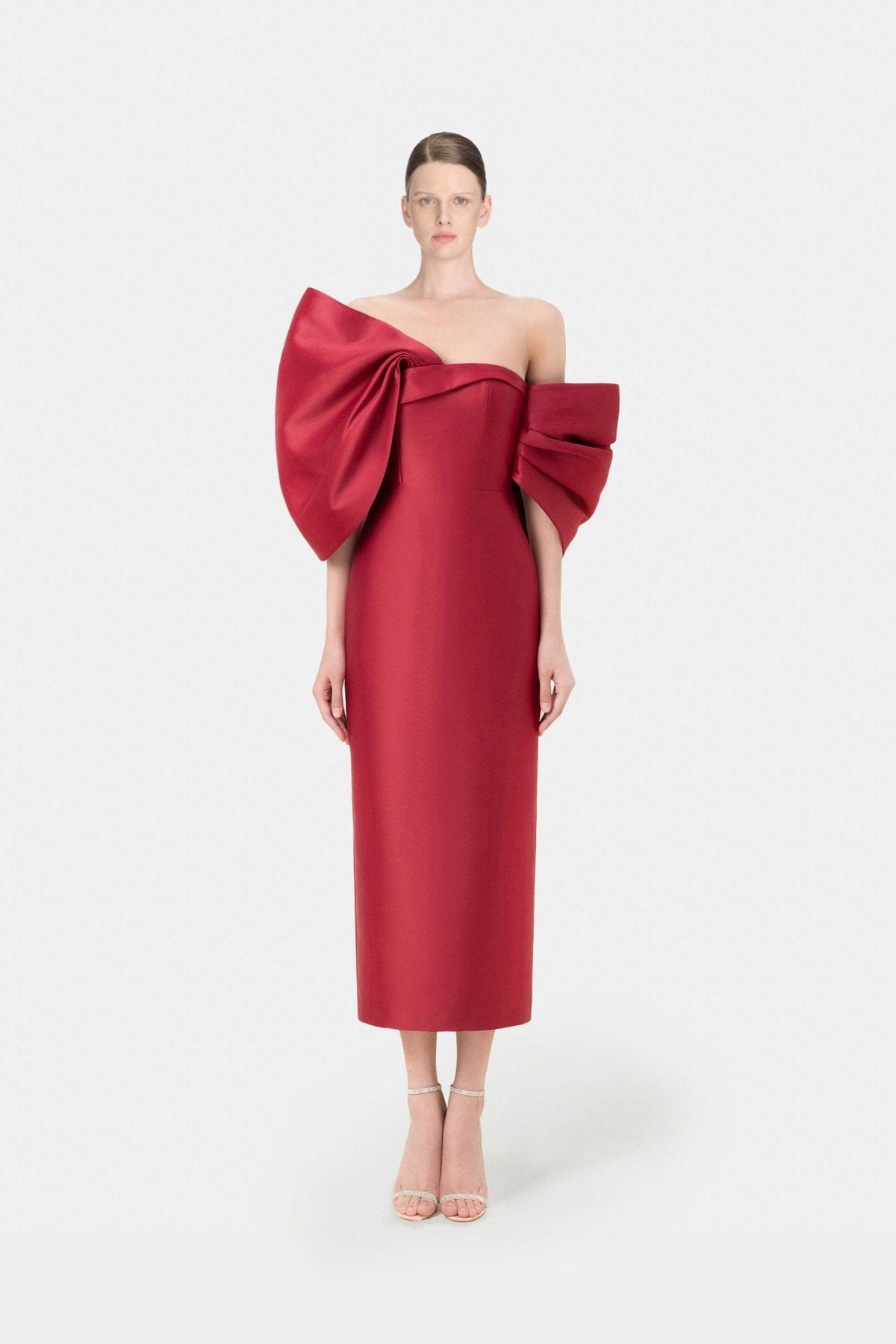 Red Big Bow Dress by Montsand
