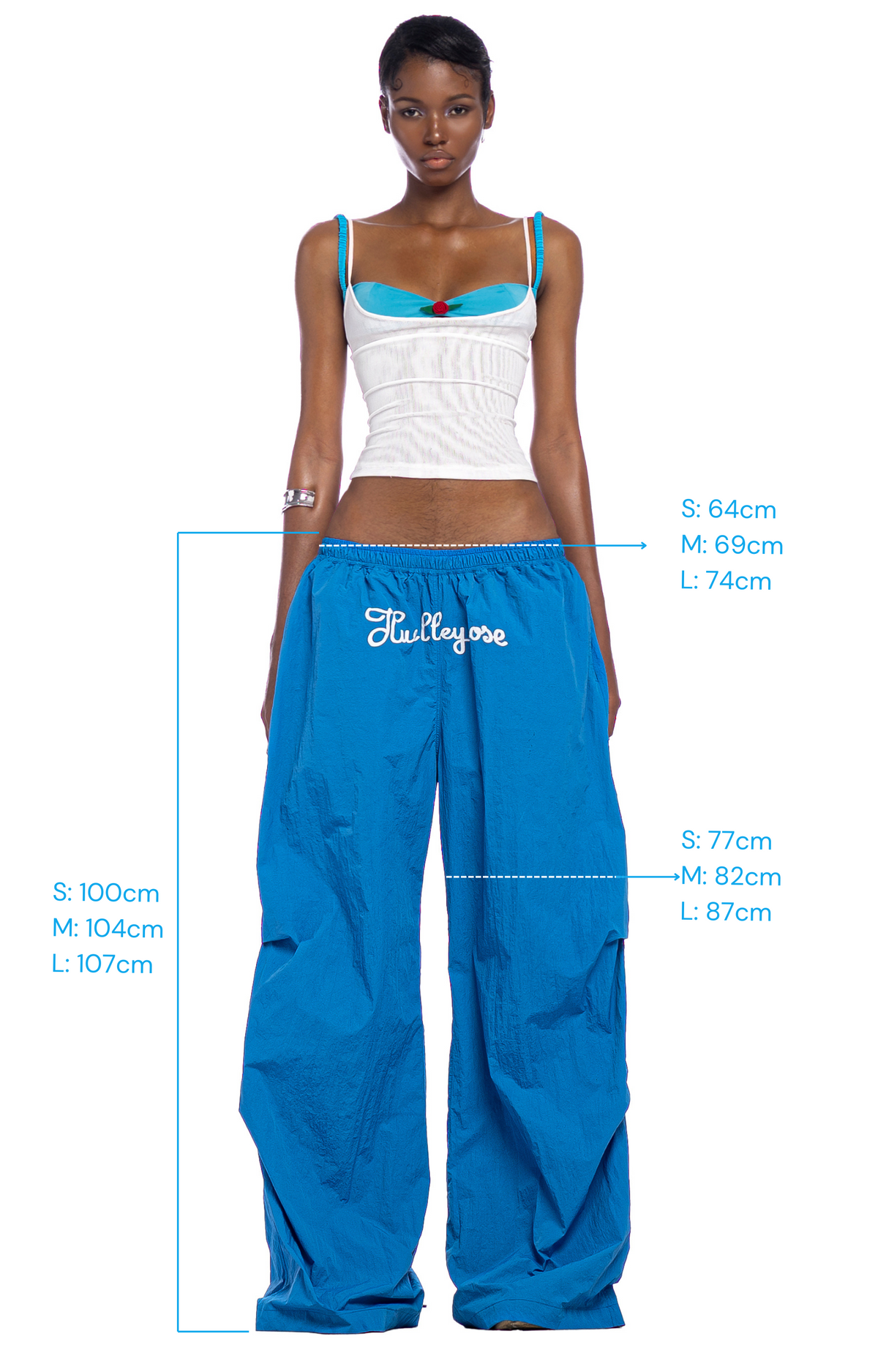 HR B PANTS - Blue by Huelleyrose