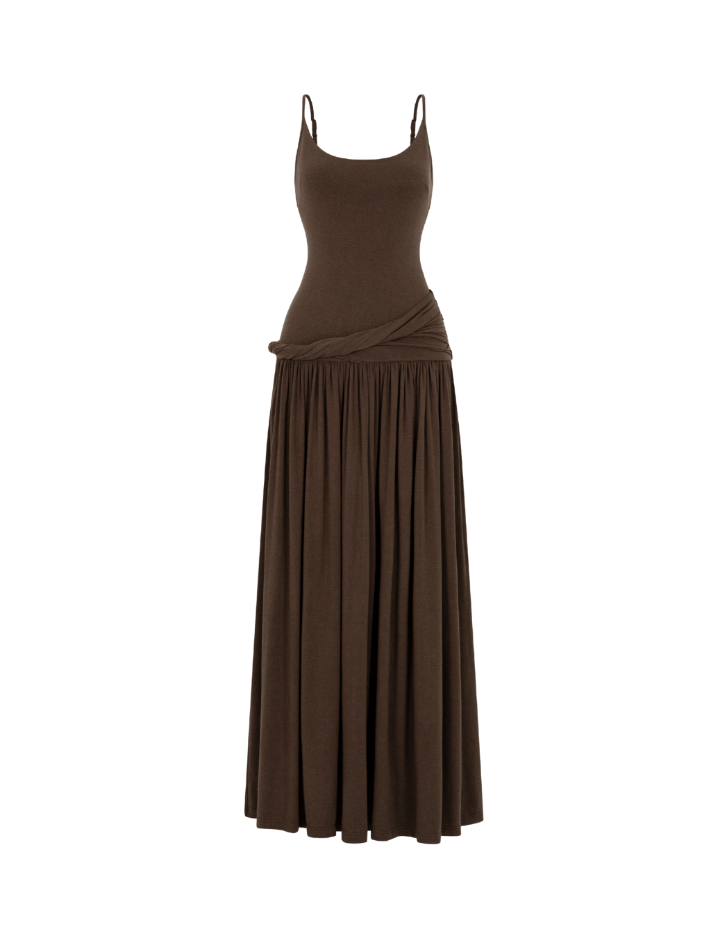 Spaghetti Strap Maxi Dress by COCOSIN