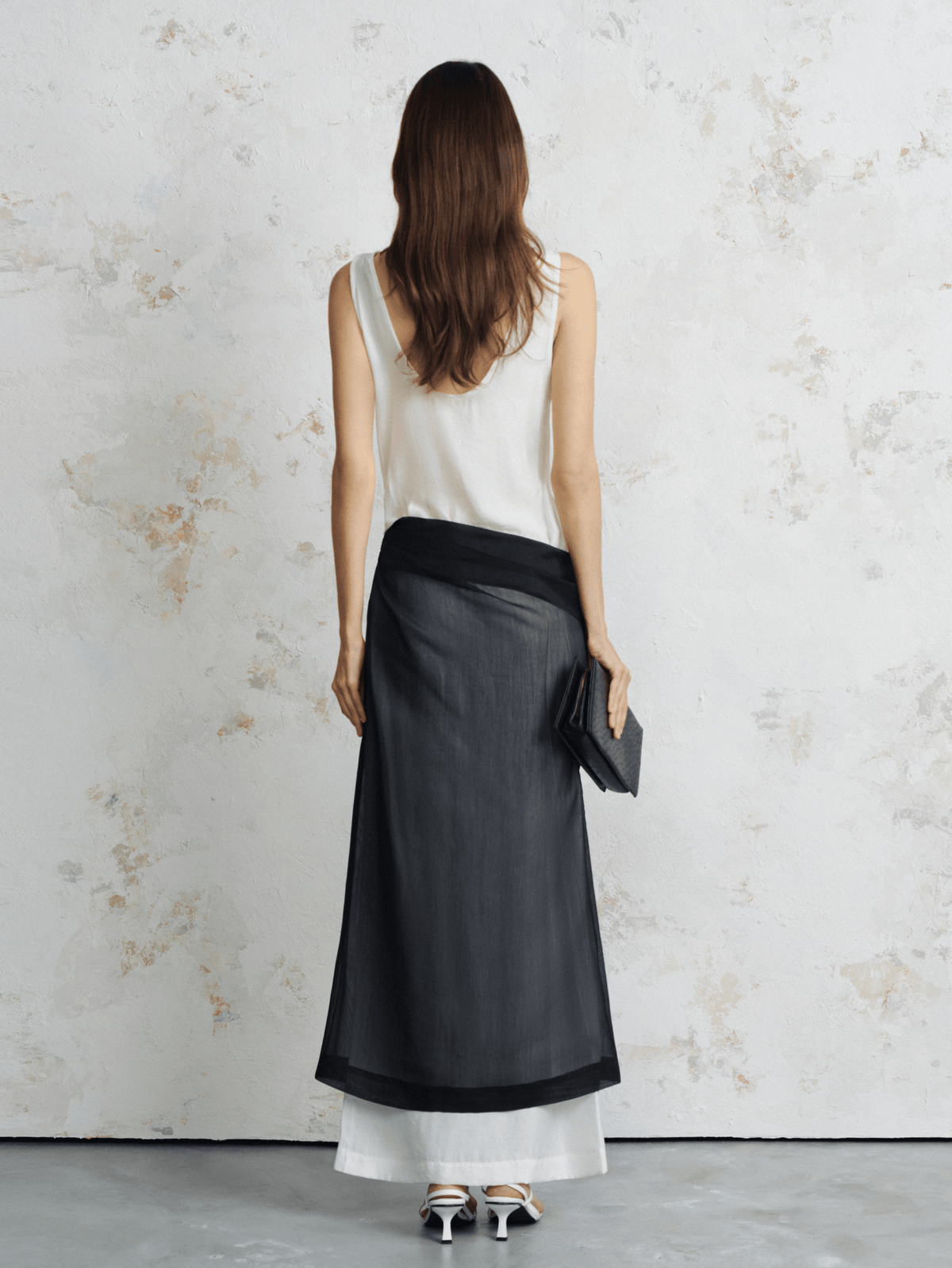Maeve Monochrome Layered Maxi by COCOSIN