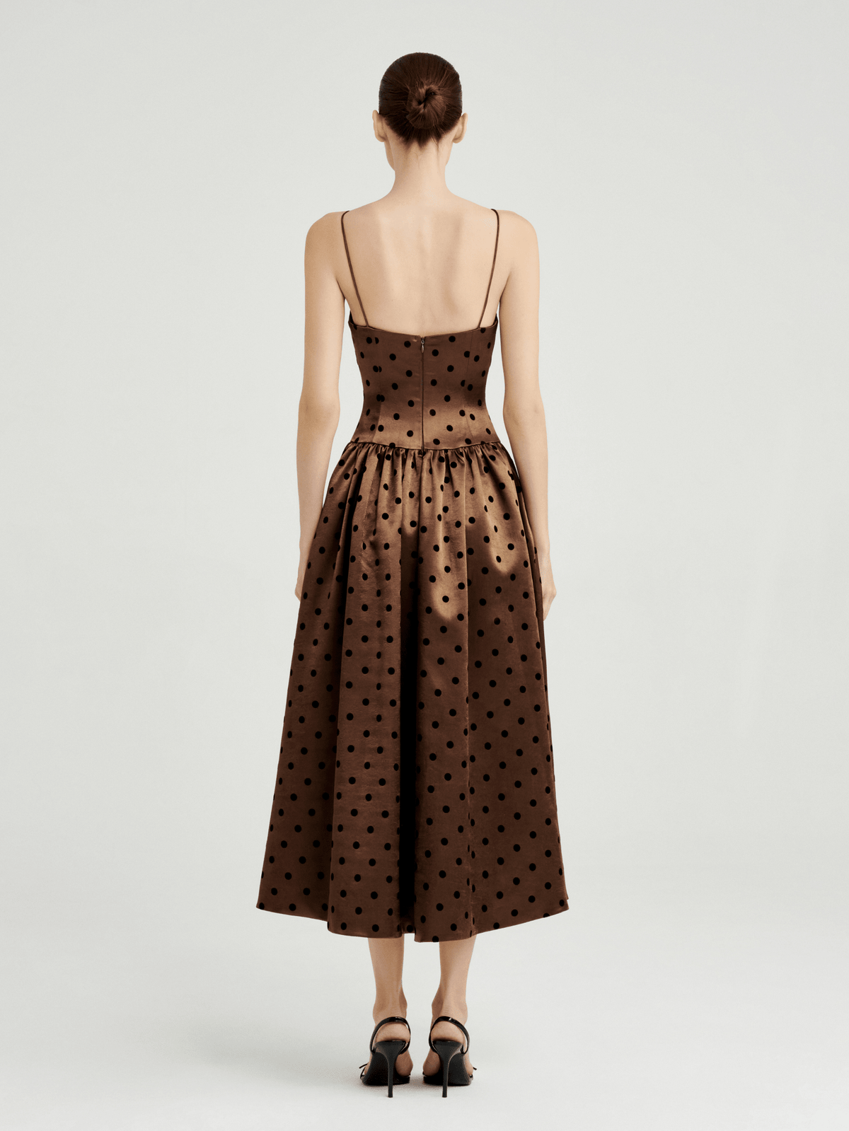 The Sienna Dot Midi Dress by COCOSIN