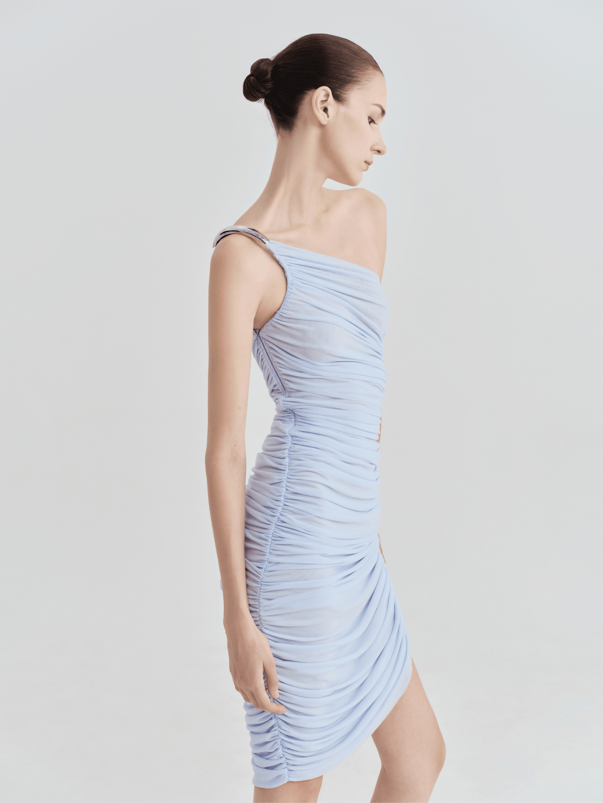 The Susan One-Shoulder Mini Dress by COCOSIN