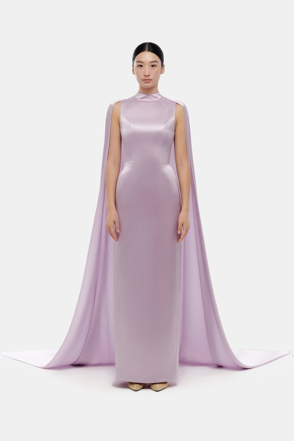 Violet Cape Dress by Montsand