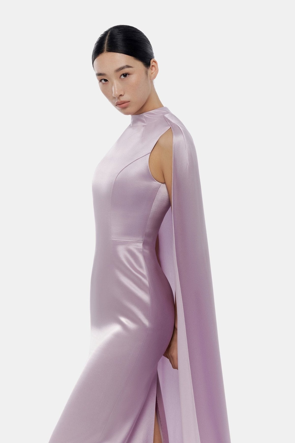 Violet Cape Dress by Montsand