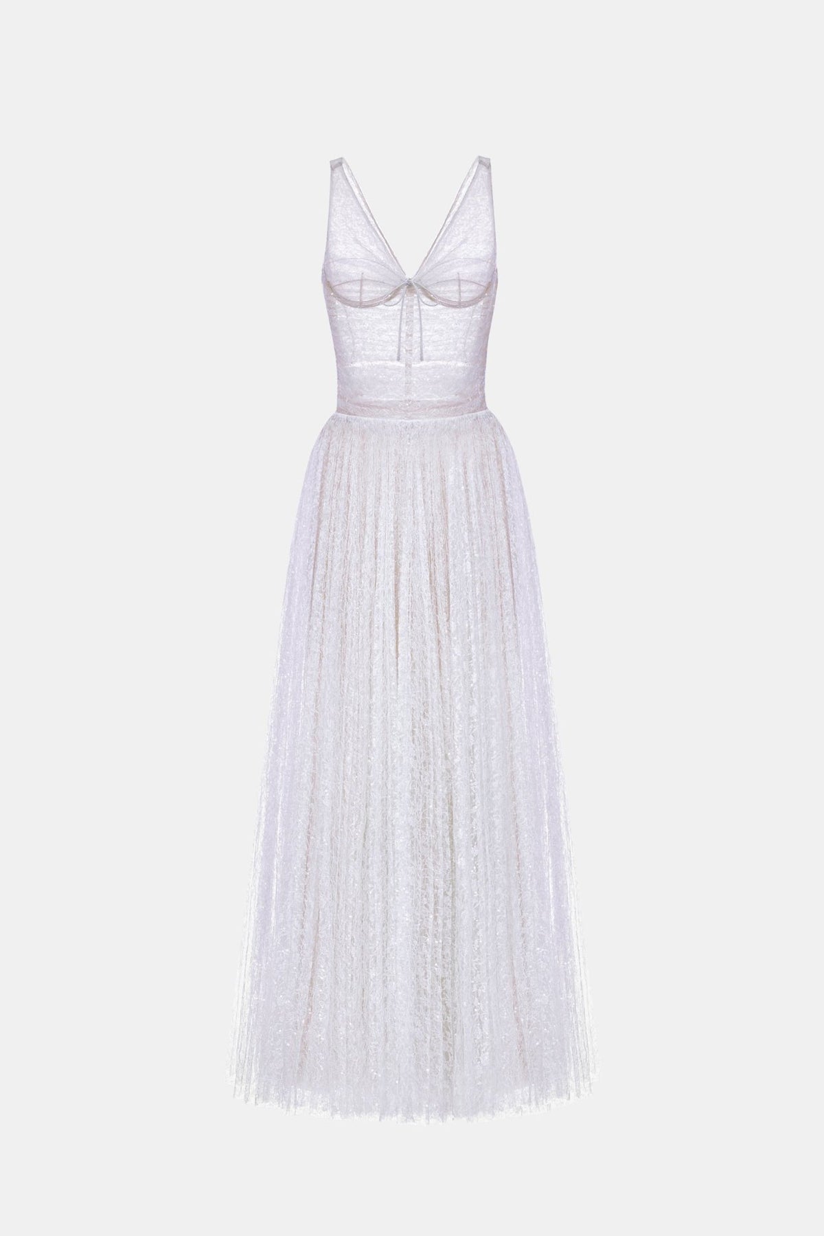 Violet Drapped Maxi Dress by Montsand