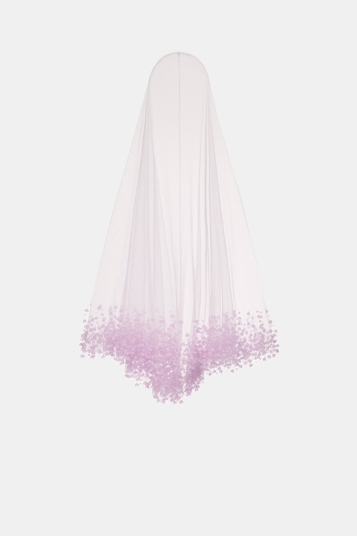 Violet Flowers Headscarf by Montsand