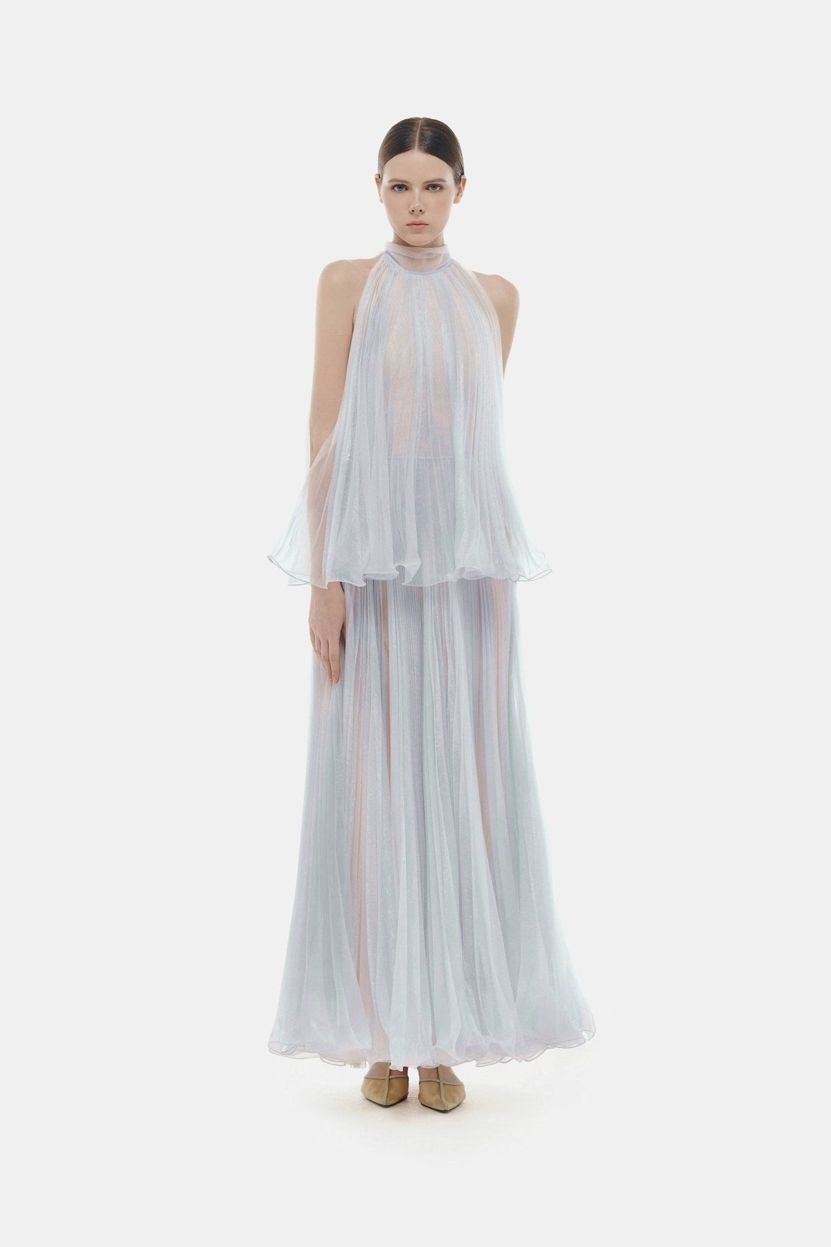 Violet Pleated Dress by Montsand