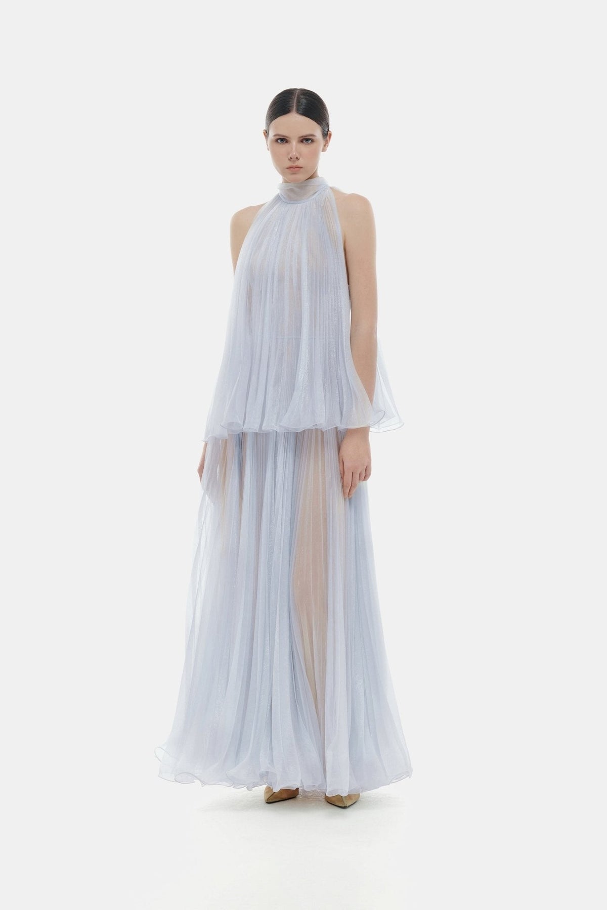 Violet Pleated Dress by Montsand