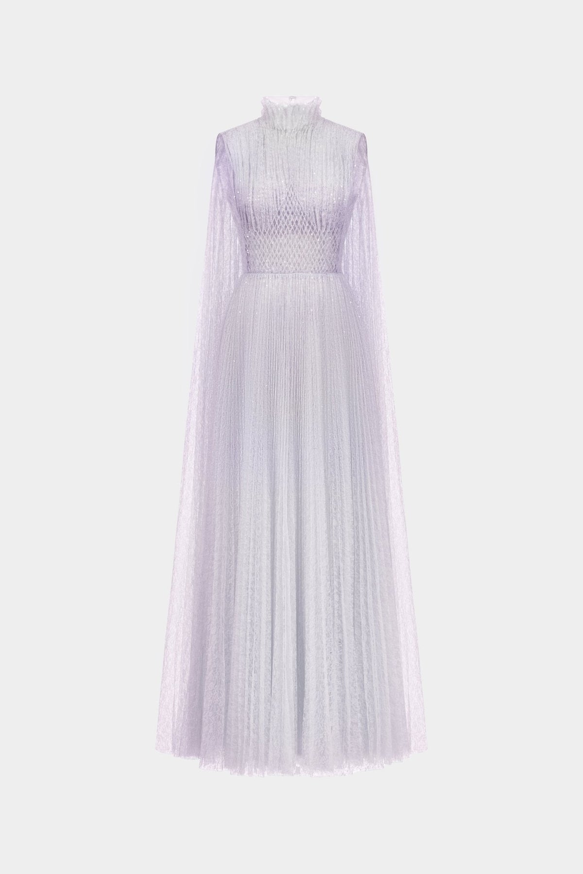Violet Smocked Lace Maxi Dress by Montsand