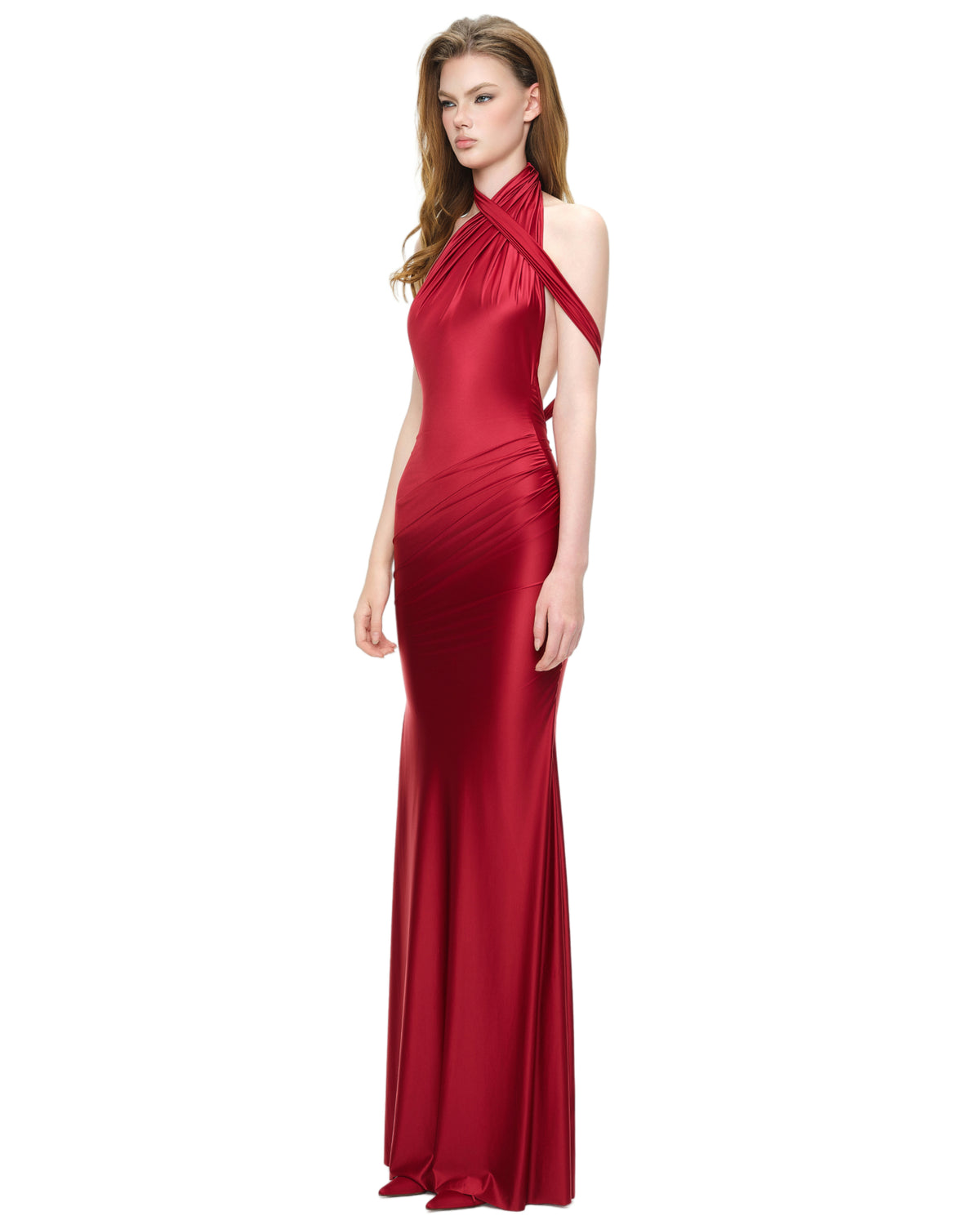 Vivier Dress (Red) by LSOUL