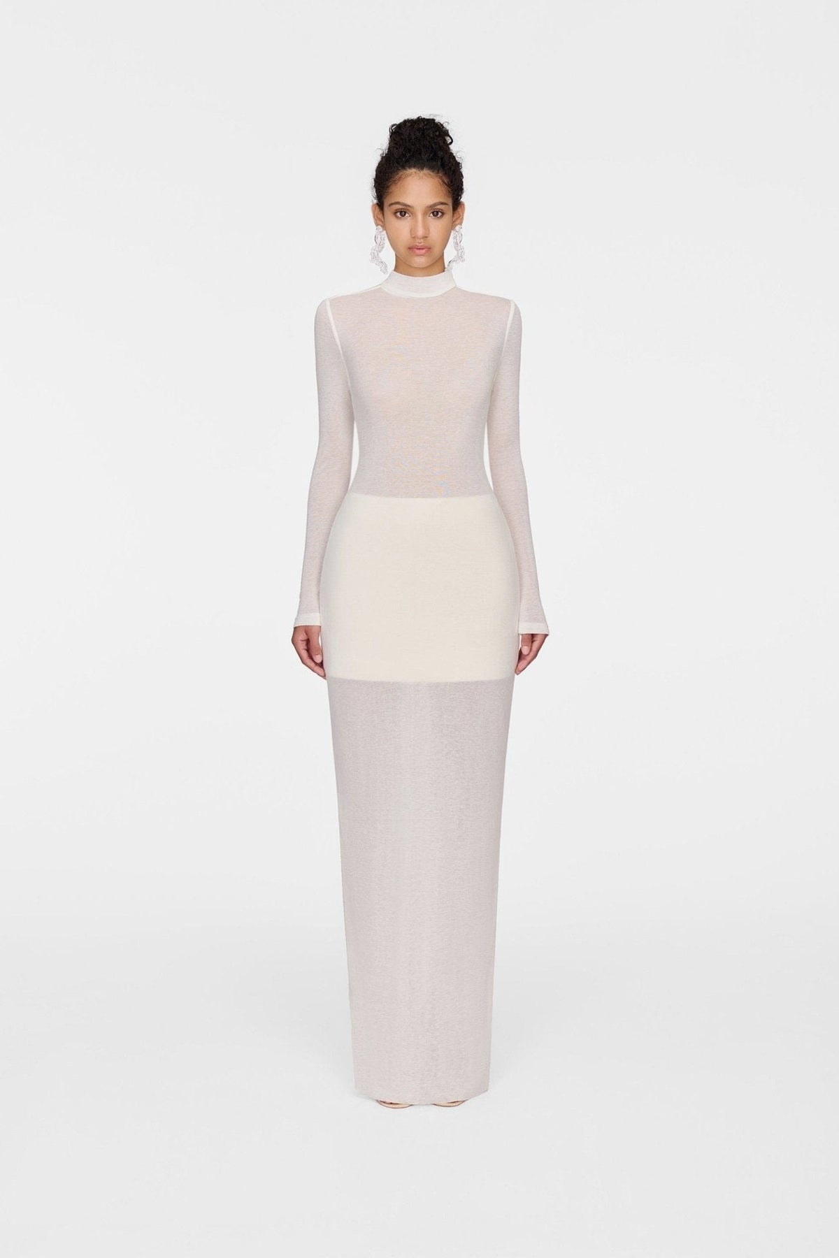 White Callie Dress by Montsand