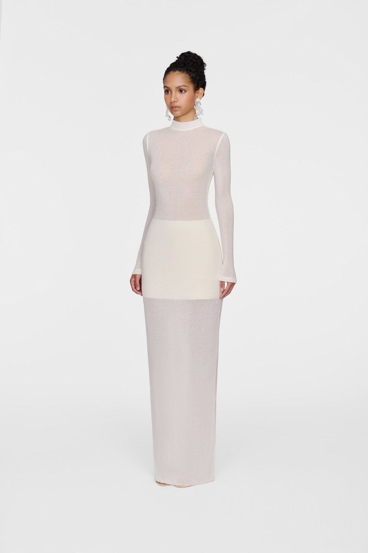 White Callie Dress by Montsand