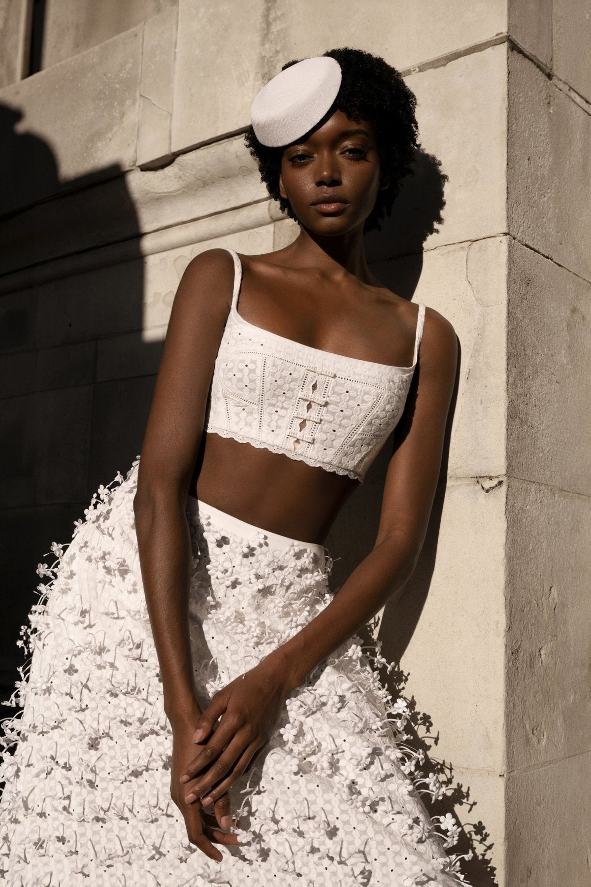 White Croptop by Montsand