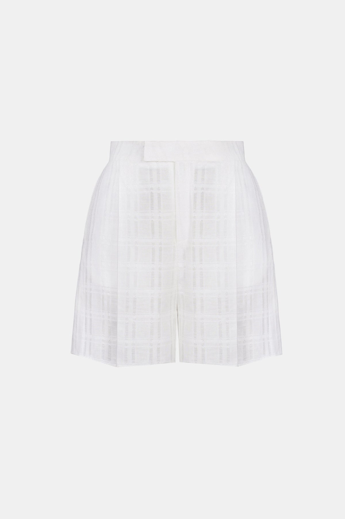 White Linen Shorts by Montsand