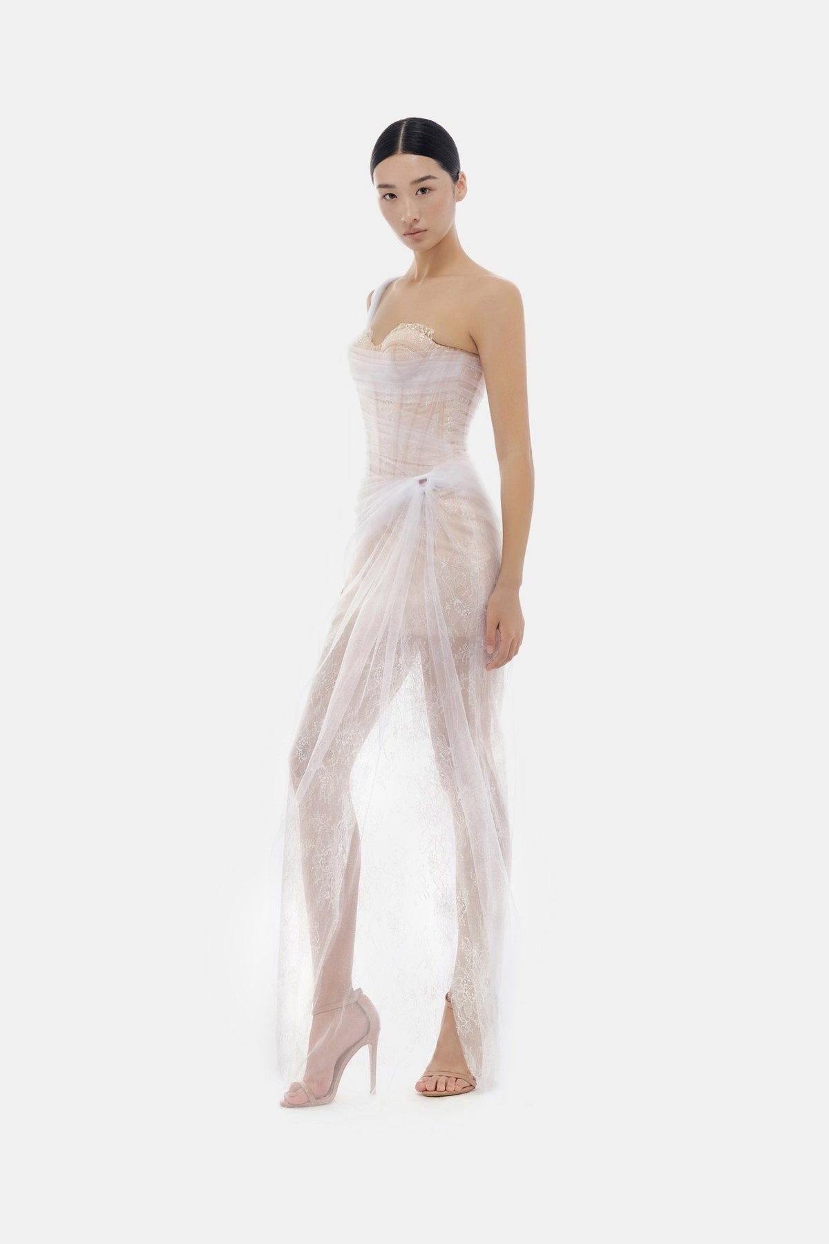 White Mara Dress by Montsand