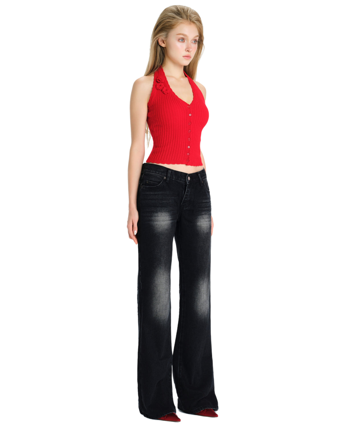 Yoha Top (Red) by LSOUL